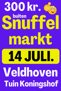 Openlucht Snuffelmarkt Veldhoven 14 juli 2024