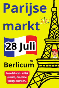 Parijse Markt Berlicum zondag 28 Juli 2024