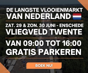 Langste Vlooienmarkt van Nederland enschede vliegveld twente 27 & 28 juli
