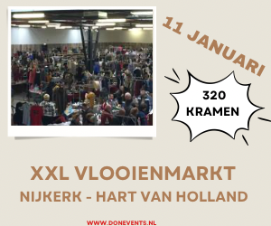 XXL VLOOIENMARKT Nijkerk zaterdag 11 januari 2025