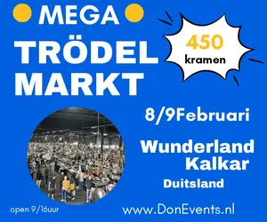 MEGA SNUFFELMARKT WUNDERLAND KALKAR ZATERDAG 8 en zondag 9 februari 2025